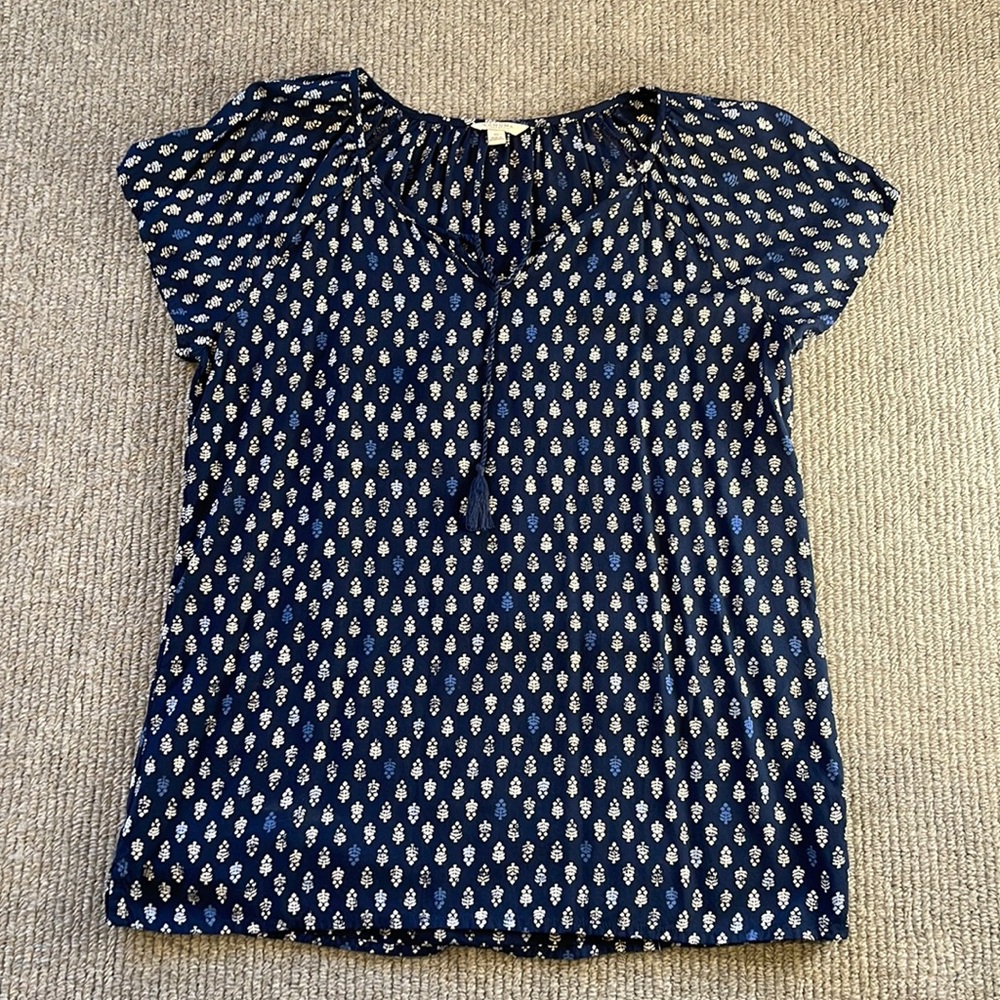 Rayon printed blouse